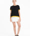 T-shirt col rond ultrafin cachemire et laine noir/ jaune femme - KELLY 1-col rond femme-Studio Cashmere8-S-M-SC8-01014-noir/jaune-Urbanheer