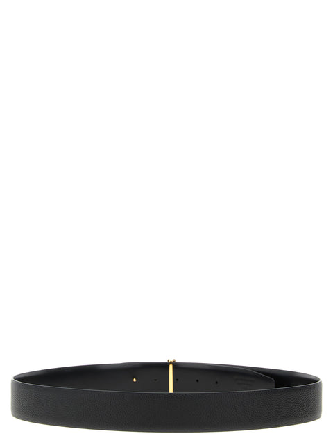 Tom Ford Logo Buckle Reversible Belt