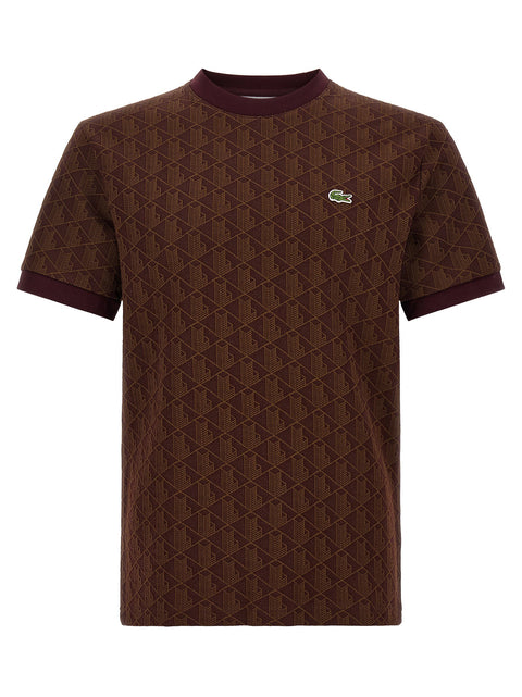 Lacoste Monogramma Jacquard T-shirt
