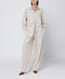 THE ANDAMANE Trousers in ivory melange