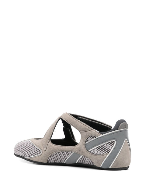 THE ATTICO Flat shoes GREY
