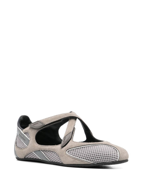 THE ATTICO Flat shoes GREY