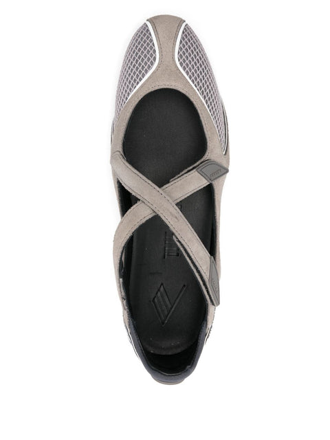 THE ATTICO Flat shoes GREY