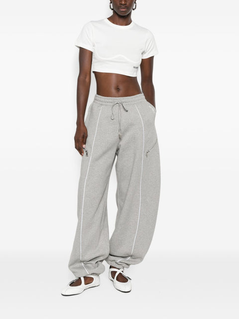 THE ATTICO Trousers GREY