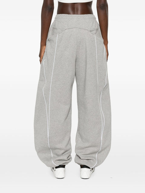 THE ATTICO Trousers GREY