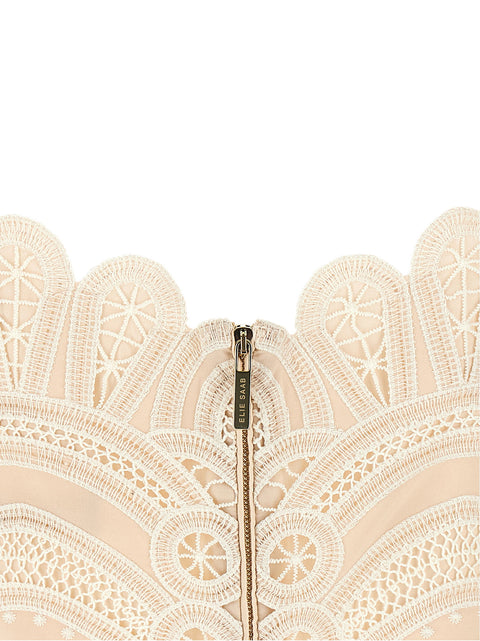 Elie Saab Macramé Bralette