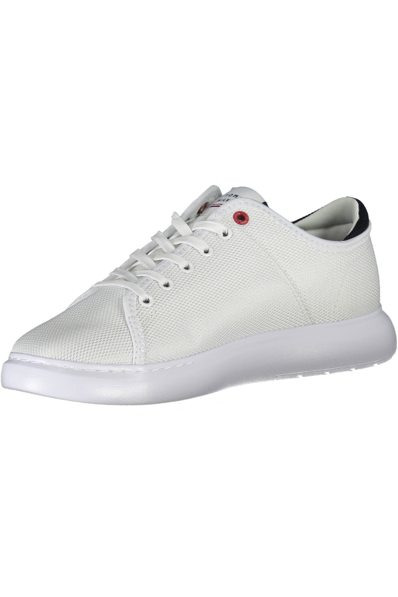 TOMMY HILFIGER WHITE MAN SPORT SHOES-Sneakers-TOMMY HILFIGER-WHITE-42-Urbanheer