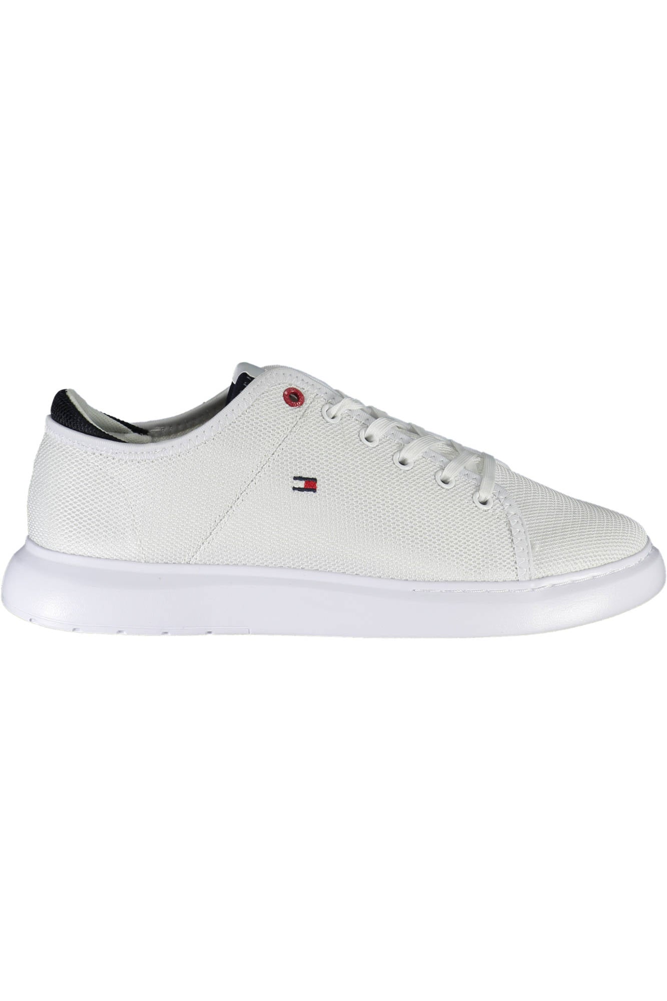 TOMMY HILFIGER WHITE MAN SPORT SHOES-Sneakers-TOMMY HILFIGER-WHITE-42-Urbanheer