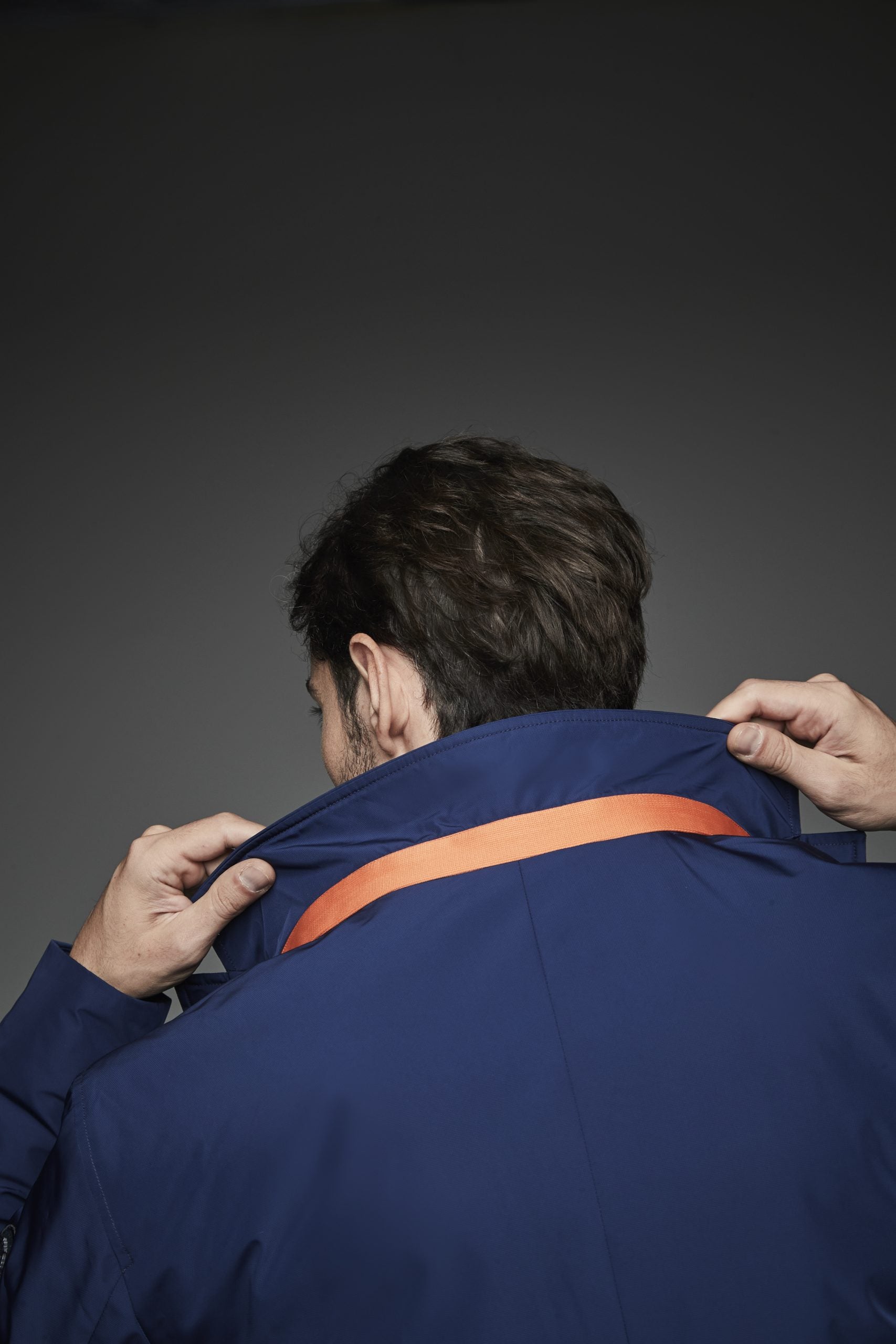 Men Semi-fitted cut parka TRAVELLER Navy-Parka-Henry Arroway-S-Navy-Urbanheer