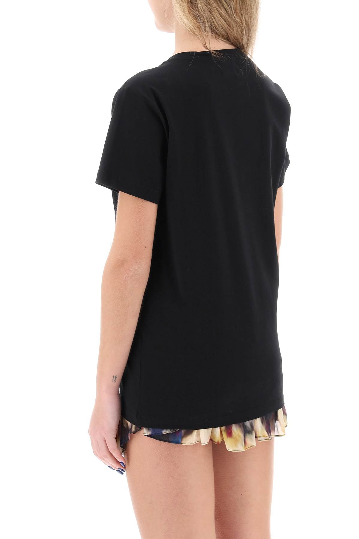 Isabel Marant Etoile Aby Regular Fit T-Shirt Black-T-Shirt-Marant ETOILE-XS-Urbanheer