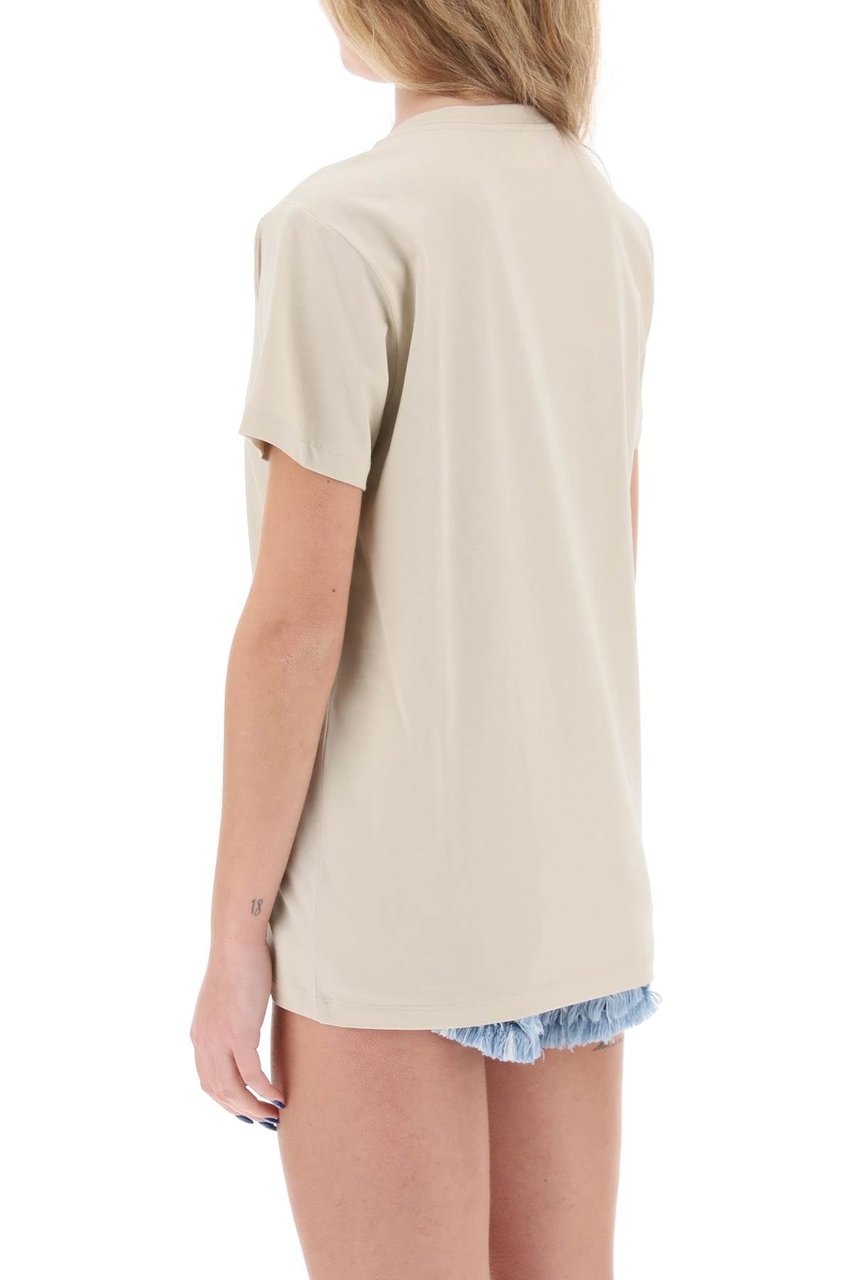 Isabel Marant Etoile Aby Regular Fit T-Shirt Mixed Colours-T-Shirt-Marant ETOILE-XS-Urbanheer