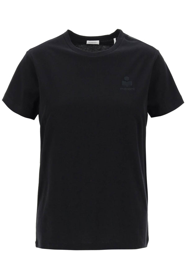 Isabel Marant Etoile Aby Regular Fit T-Shirt Black-T-Shirt-Marant ETOILE-XS-Urbanheer