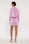 Cropped Button Up Linen Top - Pink-Clothing - Women-Blu Pepper-S-Urbanheer