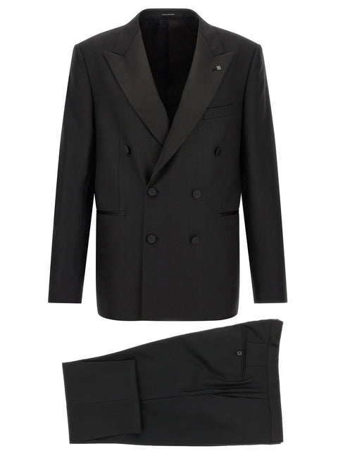 Tagliatore Bruce Tuxedo Dress