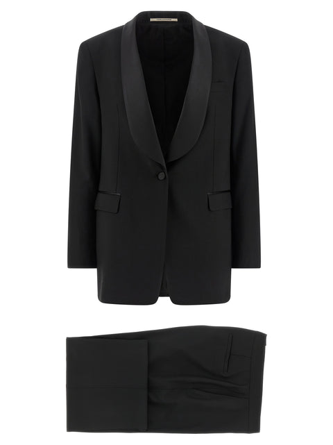 Tagliatore Clarita Tuxedo Dress