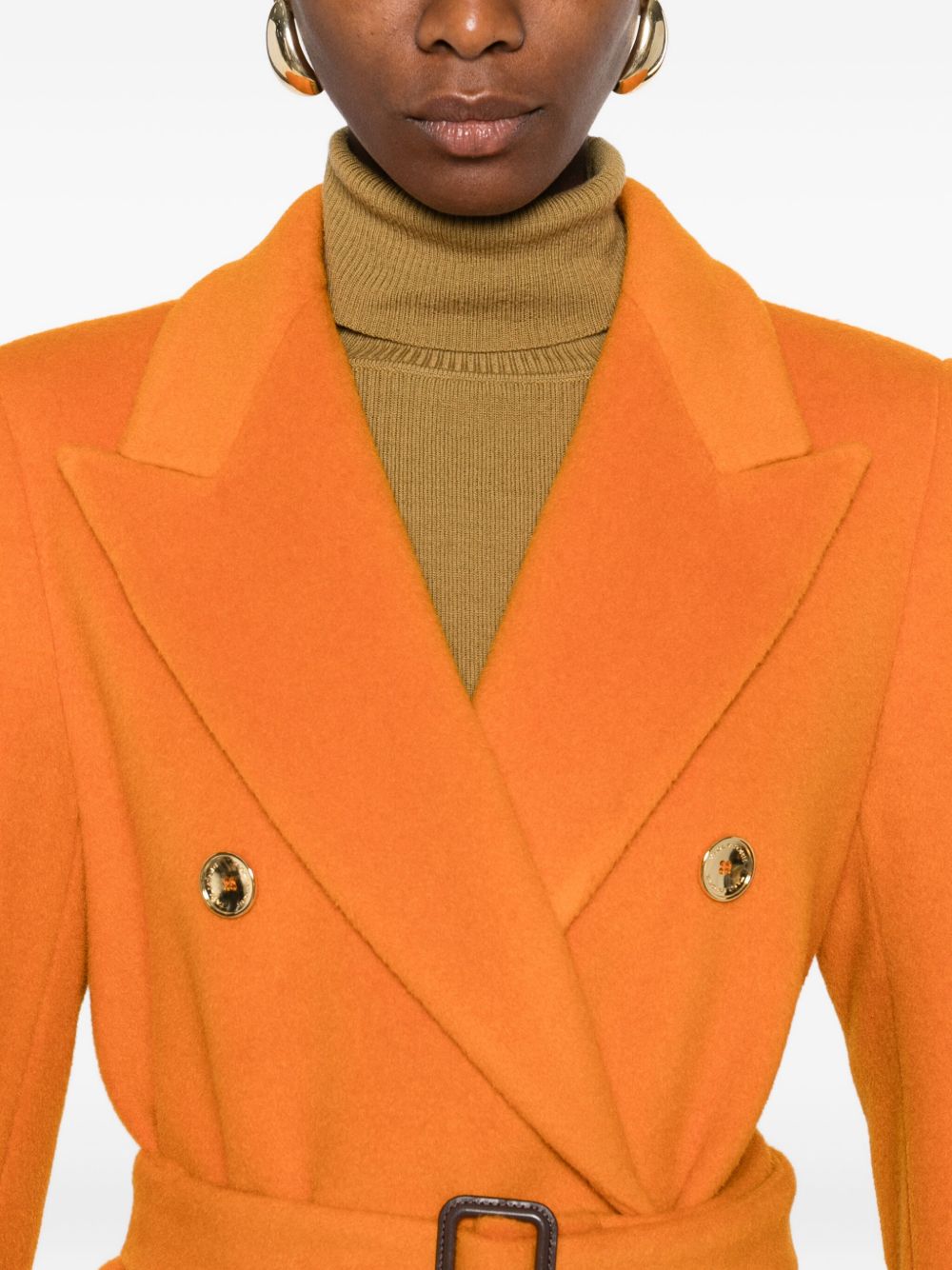 Tagliatore Coats Orange