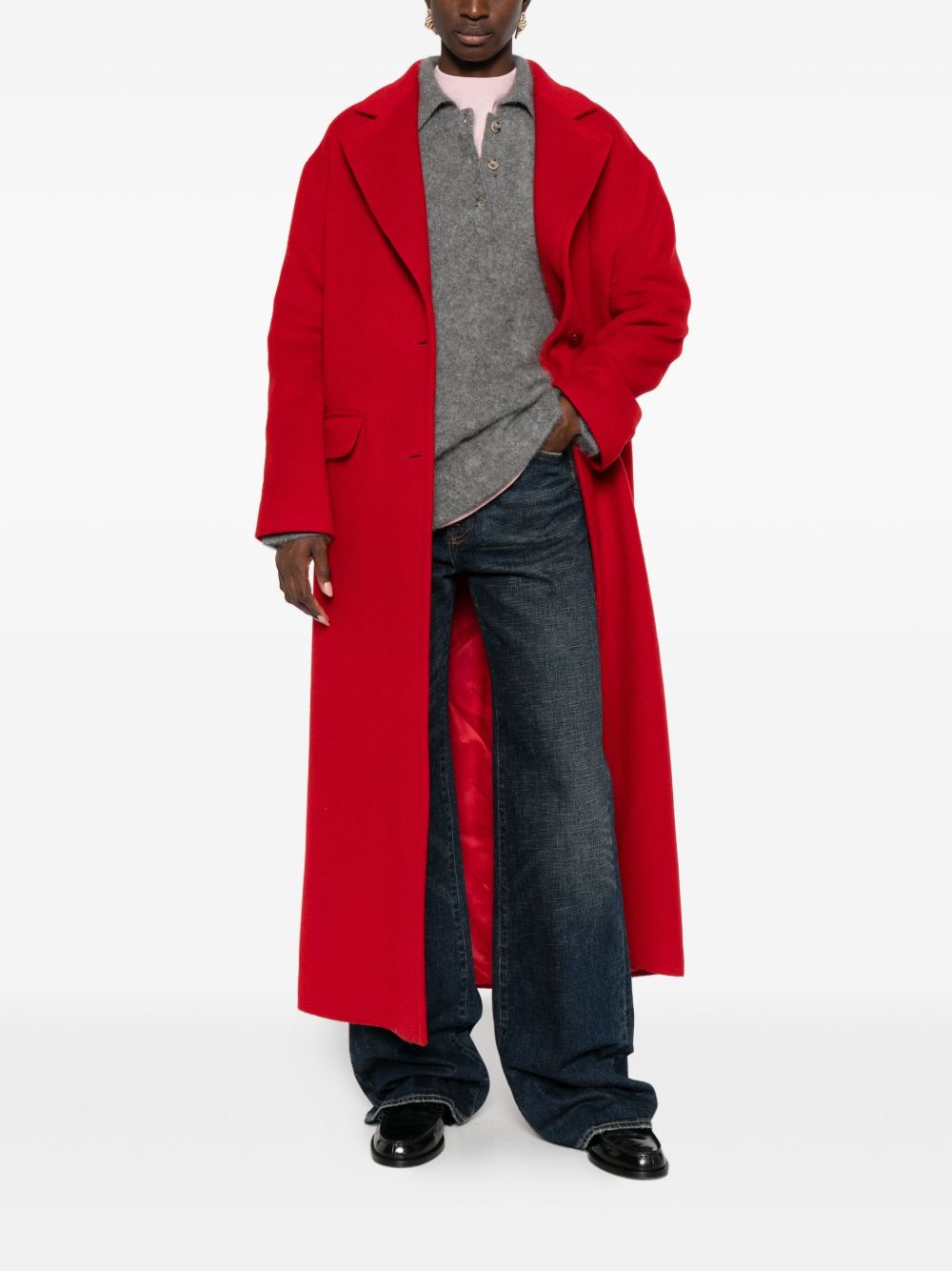 Tagliatore Coats Red