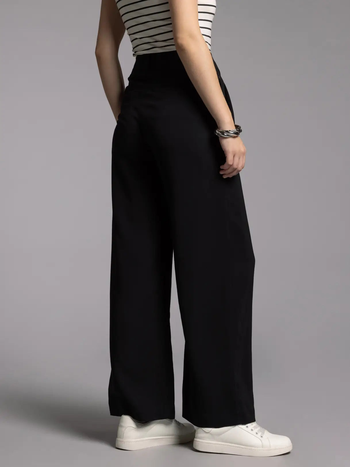 Tailored Wide Leg Pants