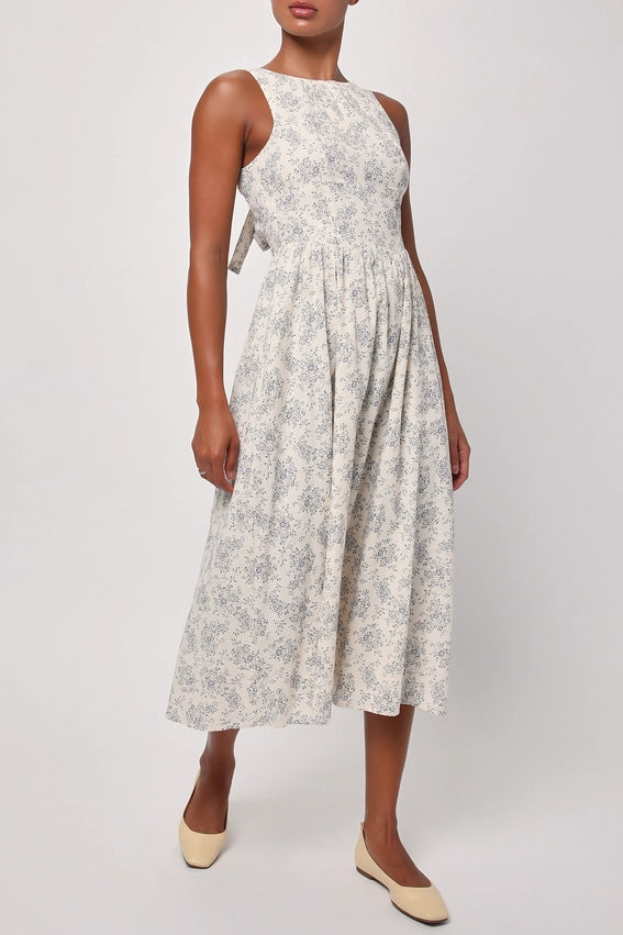Talia Toile Midi Dress from Lulus exclusive at
