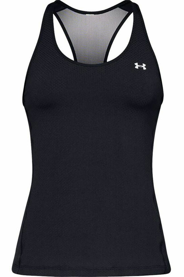 Tank Top Women Under Armour Racer Tank Black-Sports | Fitness > Sports material and equipment > Sports t-shirts-Under Armour-Urbanheer