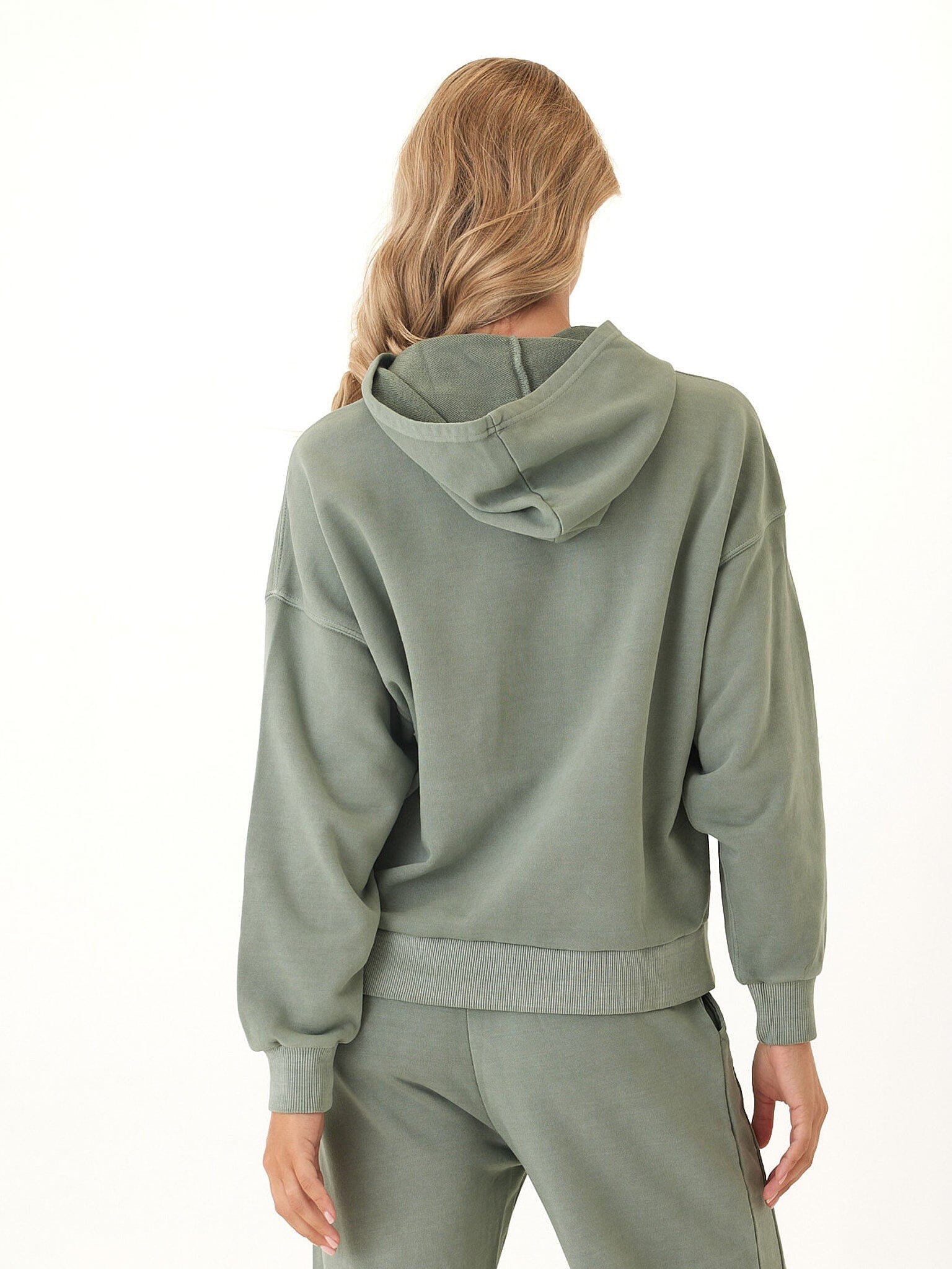Tanya Mineral Wash Cotton Terry Pullover Hoodie