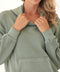 Tanya Mineral Wash Cotton Terry Pullover Hoodie