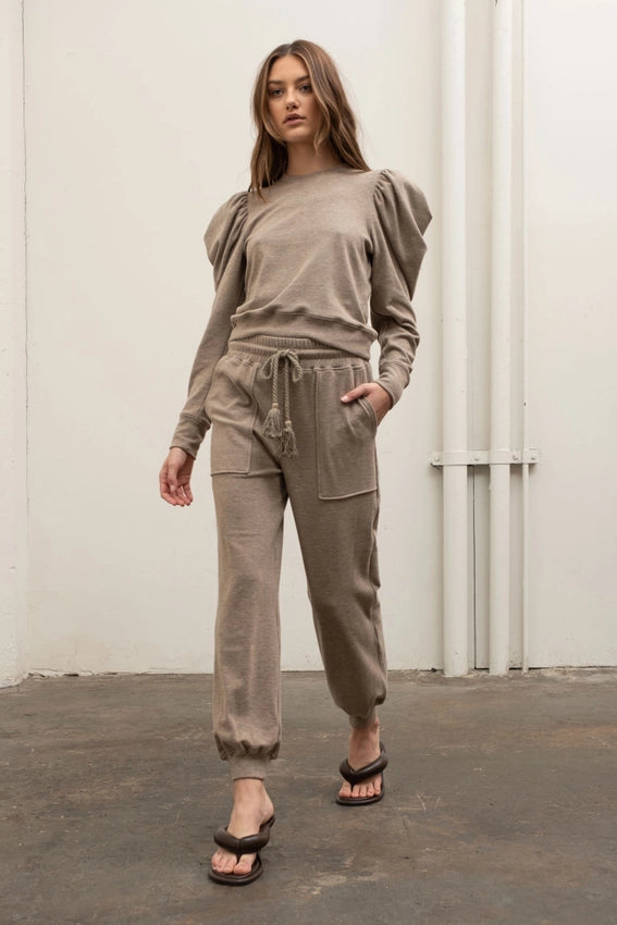 Tassled Joggers-Joggers-Moon River-XS-LIGHT MOCHA-Urbanheer