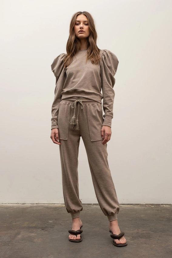 Tassled Joggers-Joggers-Moon River-XS-LIGHT MOCHA-Urbanheer