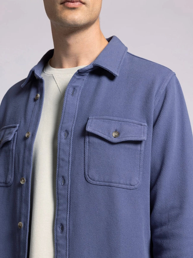 Tate Jacket - Cotton Button Front Layer NIGHTSHADE-Jacket-Thread & Supply (Mens)-M-Urbanheer