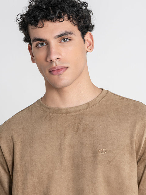 Taupe Touch Tee