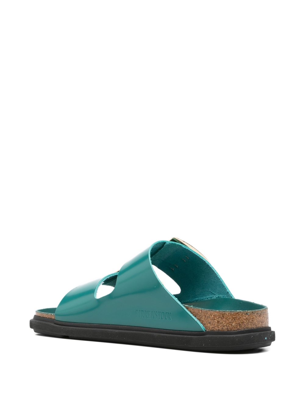 Teal Buckle Strap Sandals for Summer Comfort
