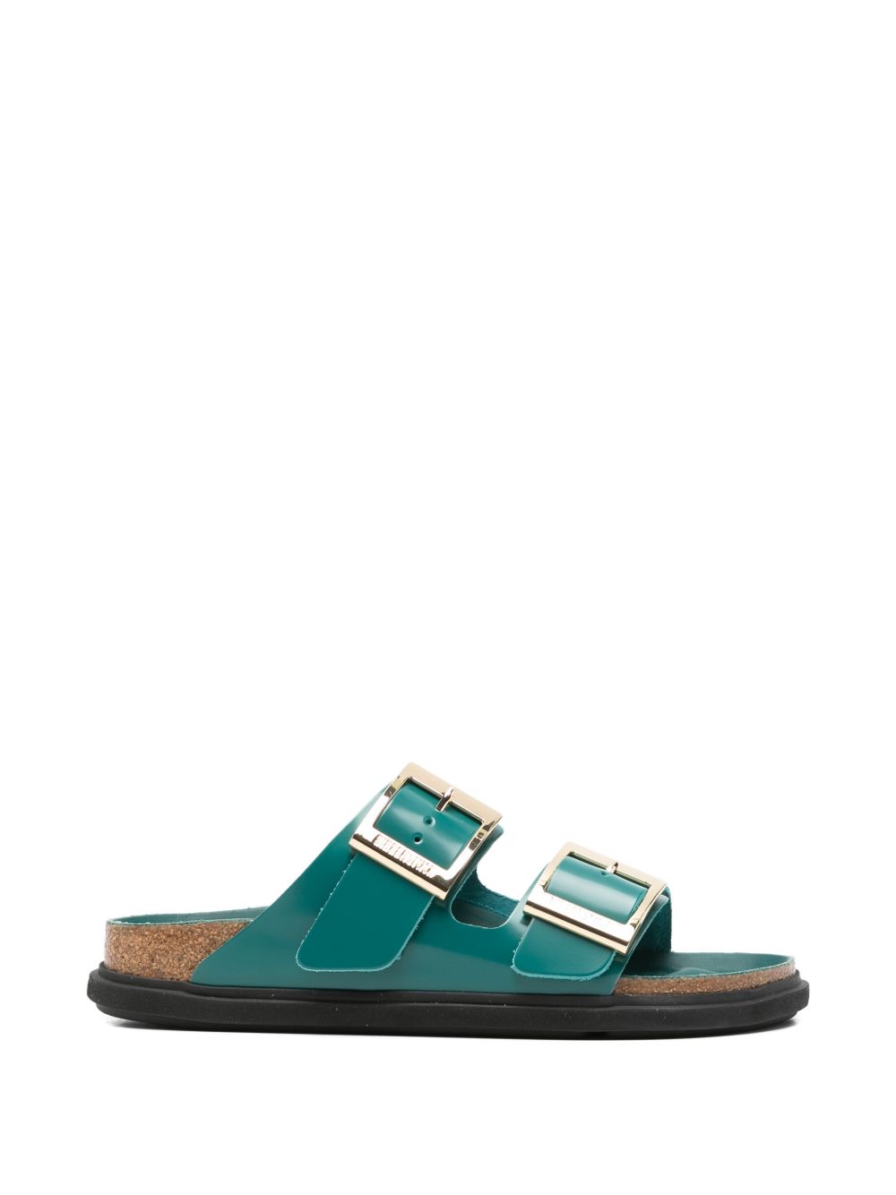Teal Buckle Strap Sandals for Summer Comfort