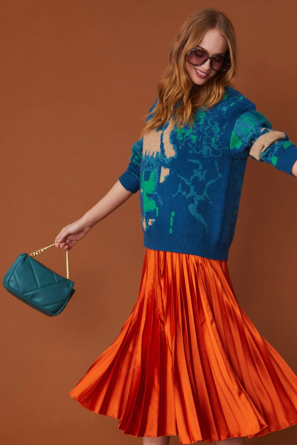 Teal Vegan Leather Quilted Bag-Bags-Buy Me Fur Ltd-One Size-Teal-Faux Leather-Urbanheer