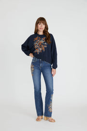 Teddy X 3D Floral-Jeans-DRIFTWOOD-XS-Urbanheer