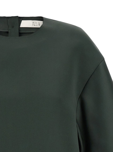 Tela Green Emily Blouse