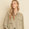 Tencel Oversized Shirt SAGE-Shirt-Dress Forum-S-Urbanheer