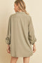 Tencel Oversized Shirt SAGE-Shirt-Dress Forum-S-Urbanheer