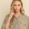 Tencel Oversized Shirt SAGE-Shirt-Dress Forum-S-Urbanheer