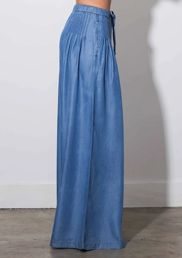 Tencel Palazo Pants-Pants-Vibrant M.i.U-S-Medium Stone-Urbanheer