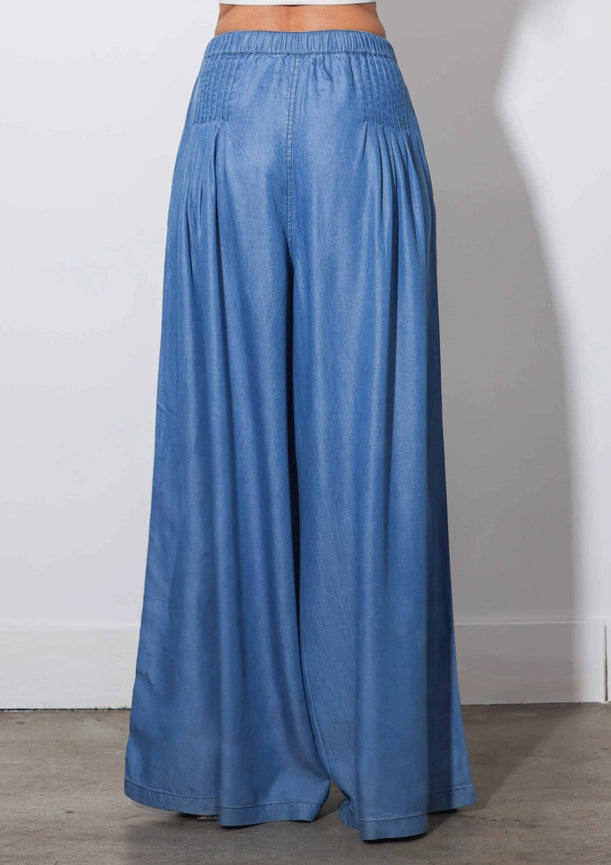 Tencel Palazo Pants-Pants-Vibrant M.i.U-S-Medium Stone-Urbanheer