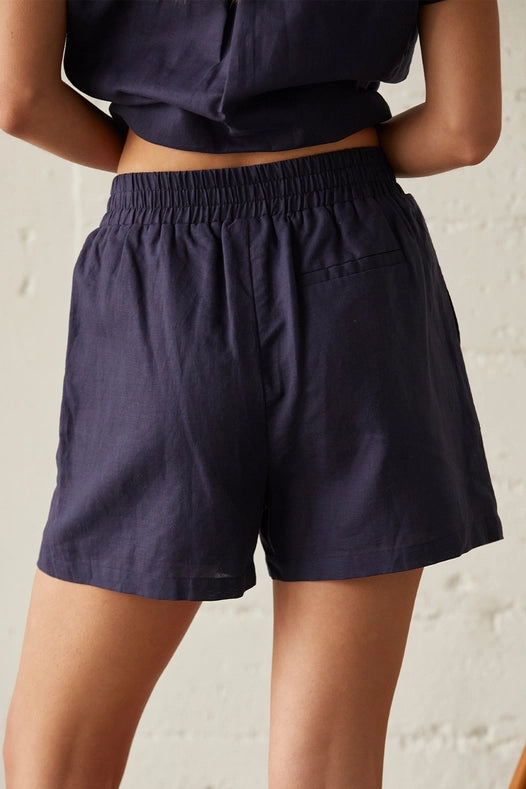 Teresa Linen Two Piece Set-Set-Crescent-XS-DENIM BLUE-Urbanheer