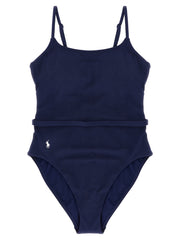 Terry One-Piece Swimsuit for Summer Comfort