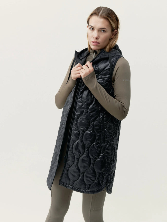 Tessa Black Vest-Vest-Born Living Yoga-S-Urbanheer