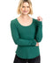 Tessa Feather Rib Long Sleeve