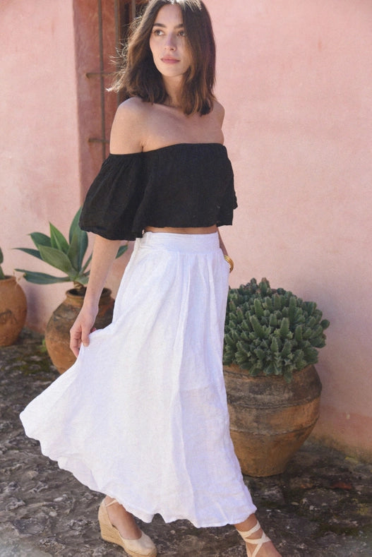 The Alba Skirt // Blanco-Skirt-Beachwood Baby-S/M-Urbanheer