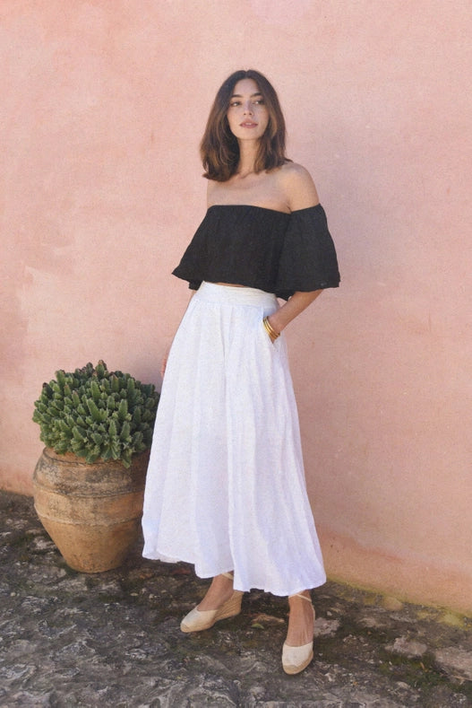 The Alba Skirt // Blanco-Skirt-Beachwood Baby-S/M-Urbanheer