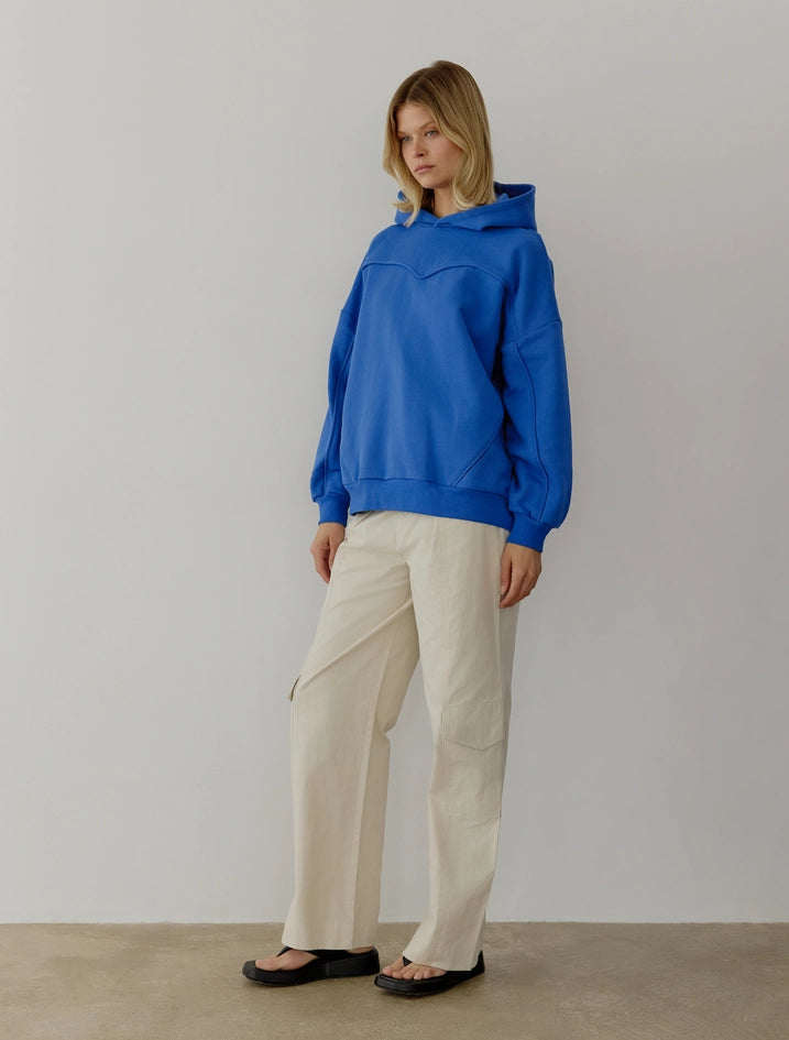 The Arlo Hoodie | Oversized Hoodie with Piping Detail BLUE-Hoodie-All Row-S-BLUE-Urbanheer