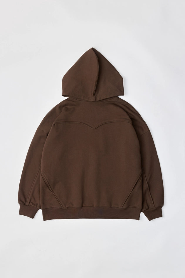 The Arlo Hoodie | Oversized Hoodie with Piping Detail BROWN-Hoodie-All Row-S-BROWN-Urbanheer