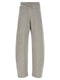 The Attico Asymmetrical Double Waist Trousers