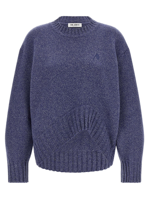 The Attico Asymmetrical Hem Sweater